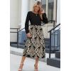 imageZeagoo Long Sleeve Dresses for Women 2025 Fall Winter Casual Flowy ALine Boho Midi Party Long Dress with PocketsPat2