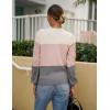 imageZeagoo Womens Sweaters 2025 Long Sleeve Crew Neck Lightweight Pullover Knitted Cute Fall Fashion TopsZ1 Pink