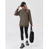 imageZeagoo Womens Fleece Hoodies Soft Midweight Casual Hooded Sweatshirts Y2K Fall Winter Pullover Tops Kangaroo PocketGrey