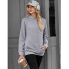 imageZeagoo Womens Fleece Hoodies Soft Midweight Casual Hooded Sweatshirts Y2K Fall Winter Pullover Tops Kangaroo PocketLight Grey