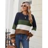 imageZeagoo Womens 2025 Fall Chunky Knit Sweater Oversized Crewneck Long Sleeve Winter Cotton Pullover Sweaters Jumper TopsTz250