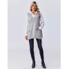 imageZeagoo Womens Sweater Vest 2025 Oversized Sleeveless V Neck Pullovers with Pocket Knitted Fall OutfitsGrey