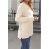 imageZeagoo Womens Sweaters Loose Knit Side Button 2025 Fall Fashion Trendy Casual Pullover Tops ClothesApricot