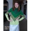 imageZeagoo Womens Turtleneck Sweater Fall Winter 2025 Long Sleeve Chunky Knitted Trendy Pullover TopsVgreen