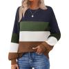 imageZeagoo Womens 2025 Fall Chunky Knit Sweater Oversized Crewneck Long Sleeve Winter Cotton Pullover Sweaters Jumper TopsTz250