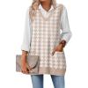 Khaki Houndstooth