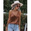 imageZeagoo Womens Silk Satin Tank Tops V Neck Sleeveless Camisole Cami Spaghetti Straps Blouse Summer Loose Racerback ShirtBrown