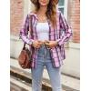 imageZeagoo Flannel Shirt Women Button Down Long Sleeve Plaid Shirts Collared 2025 Casual Work Tops S2XLGw448