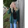 imageZeagoo Long Sleeve Plaid Shirt for Women Button Down Shirts Buffalo Shackets Business Casual BlousesGreen