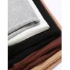 imageZeagoo Womens Long Sleeve Shirts VNeck Rib Knit Slim Fit Tops Casual Stretch Basic Tee Going Out Top Fall Fashion 202501black