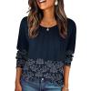 Navy Print