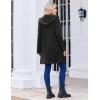 imageZeagoo Womens Fall Jacket 2025 Zip Up Hoodies Long Sleeve Long Tunic Sweatshirts Oversized Fleece Casual Coat with PocketAfleece Fabricblack