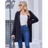 imageZeagoo Womens Fall Jacket 2025 Zip Up Hoodies Long Sleeve Long Tunic Sweatshirts Oversized Fleece Casual Coat with PocketAfleece Fabricnavy Blue