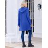 imageZeagoo Womens Fall Jacket 2025 Zip Up Hoodies Long Sleeve Long Tunic Sweatshirts Oversized Fleece Casual Coat with PocketAfleece Fabricsnorkel Blue