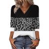 imageZeagoo Women Long Sleeve Tops Dressy Casual V Neck Tshirts Basics Tee 2025 Fall Trendy ClothesJh519