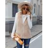 imageZeagoo Vest For Women Sleeveless Sherpa Fleece Jackets Lightweight Zip Up Fall Winter Coats With PocketsKhaki