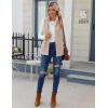 imageZeagoo Vest For Women Sleeveless Sherpa Fleece Jackets Lightweight Zip Up Fall Winter Coats With PocketsKhaki