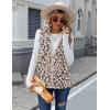 imageZeagoo Vest For Women Sleeveless Sherpa Fleece Jackets Lightweight Zip Up Fall Winter Coats With PocketsLeopard