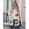 imageZeagoo Vest For Women Sleeveless Sherpa Fleece Jackets Lightweight Zip Up Fall Winter Coats With PocketsMulticolor 534