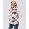 imageZeagoo Vest For Women Sleeveless Sherpa Fleece Jackets Lightweight Zip Up Fall Winter Coats With PocketsMulticolor 534