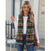 imageZeagoo Vest For Women Sleeveless Sherpa Fleece Jackets Lightweight Zip Up Fall Winter Coats With PocketsMulticolor 547