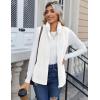 imageZeagoo Vest For Women Sleeveless Sherpa Fleece Jackets Lightweight Zip Up Fall Winter Coats With PocketsWhite