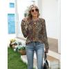 imageZeagoo Womens Casual Long Sleeve Shirts Crew Neck Round Hem Loose TShirts Tunic Tops with Thumb HolesBoho