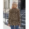 imageZeagoo Women Tops Loose Fit Long Sleeve V Neck T Shirts Business Casual Blouses Dressy Fall Fashion Work ClothesLeopardan284