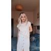 imageZeagoo Sweater Vest Women Crew Neck Loose Fit Knit Lightweight T Shirts Pullover Casual Summer OutfitsApricot