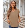 imageZeagoo Sweater Vest Women Crew Neck Loose Fit Knit Lightweight T Shirts Pullover Casual Summer OutfitsLight Khaki