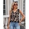 imageZeagoo Womens Silk Satin Camisole Tank Tops V Neck Pleated Dressy Casual Sleeveless Blouses Summer Business Work ShirtsZ  An256