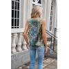 imageZeagoo Womens Silk Satin Camisole Tank Tops V Neck Pleated Dressy Casual Sleeveless Blouses Summer Business Work ShirtsZ  Mz779