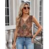 imageZeagoo Womens Silk Satin Camisole Tank Tops V Neck Pleated Dressy Casual Sleeveless Blouses Summer Business Work ShirtsZ  Mz896
