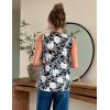imageZeagoo Womens Summer Tops Dressy Casual High Neck Sleeveless Shirts Basic Loose Fit Tank Tops Beach Vacation 2 PackWhitewhite Lily