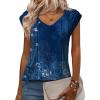 imageZeagoo Womens Tops Cute Loose Tank Tops Trendy Casual Dressy Shirts V Neck Cap Sleeve Tops Summer OutfitsMz845
