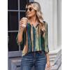 imageZeagoo 34 Length Sleeve Womens Tops Casual Dressy Summer Blouses Buisness Work Spring Tee ShirtsMulticolor 289