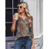 imageZeagoo 34 Length Sleeve Womens Tops Casual Dressy Summer Blouses Buisness Work Spring Tee ShirtsMulticolor 721