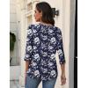 imageZeagoo 34 Length Sleeve Womens Tops V Neck Shirt Dressy Casual Blouse Basic Tshirts 2025 Fashion Clothing S2XLSf238