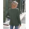 imageZeagoo Womens Long Sleeve Tshirts Casual Tunic Tops Work Fashion Cute Sweaters Fall Outfits 2025 Dressy BlouseGreen