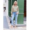 imageZeagoo Satin Blouses for Women Silk Button Down Shirts Long Sleeve Business Casual TopsMetro Flow