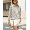 imageZeagoo Satin Blouses for Women Silk Button Down Shirts Long Sleeve Business Casual TopsMetro Flow