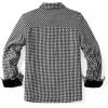 imageZeagoo Womens Fleece Sherpa Jacket Casual Long Sleeve Button Down Flannel Shacket Shirt Winter Coat with PocketsBlack White Houndstooth