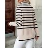 imageZeagoo Womens Turtleneck Sweater Long Sleeve Spilt Hem Casual Knit Pullover Chunky Fall Winter Jumper Top 2025Pat2