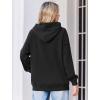 imageZeagoo Womens Oversized Hoodies 2025 Fleece Sweatshirts Long Sleeve Pullover with Pocket Fall Winter Outfits Clothes01black