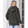 imageZeagoo Womens Oversized Hoodies 2025 Fleece Sweatshirts Long Sleeve Pullover with Pocket Fall Winter Outfits ClothesDark Grey