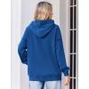 imageZeagoo Womens Oversized Hoodies 2025 Fleece Sweatshirts Long Sleeve Pullover with Pocket Fall Winter Outfits ClothesDeep Blue
