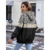 imageZeagoo Womens Oversized Hoodies 2025 Fleece Sweatshirts Long Sleeve Pullover with Pocket Fall Winter Outfits ClothesLeopard Print