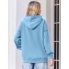 imageZeagoo Womens Oversized Hoodies 2025 Fleece Sweatshirts Long Sleeve Pullover with Pocket Fall Winter Outfits ClothesLight Blue