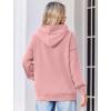 imageZeagoo Womens Oversized Hoodies 2025 Fleece Sweatshirts Long Sleeve Pullover with Pocket Fall Winter Outfits ClothesPink