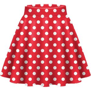 imageZeagoo Womens Skirt Basic Mini Skater Skirt 2025 Fall Skirts Stretchable High Waist ALine Dance SkirtsJh84